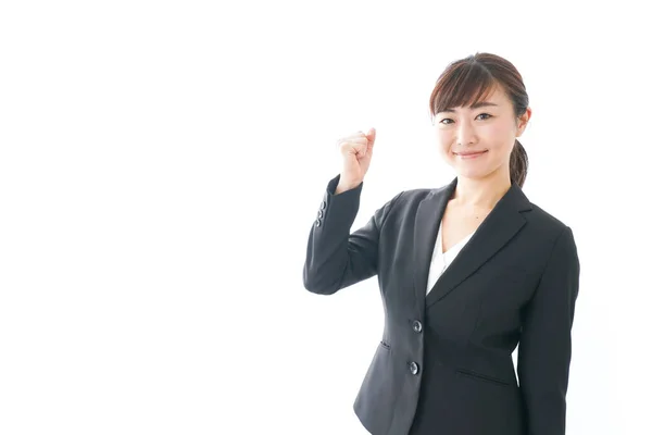 Young Business Woman Smile — Stock Photo, Image