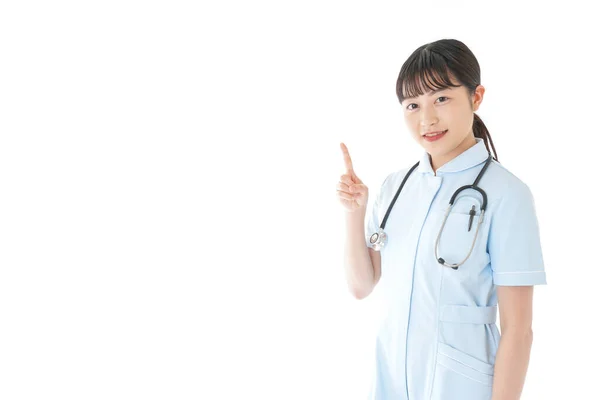 Uniforme Joven Asiático Enfermera —  Fotos de Stock