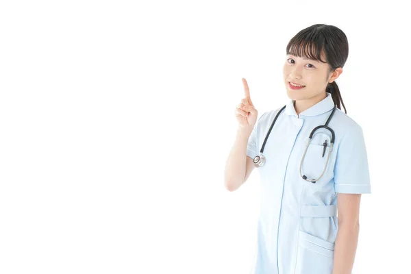 Ung Sjuksköterska Uniform — Stockfoto