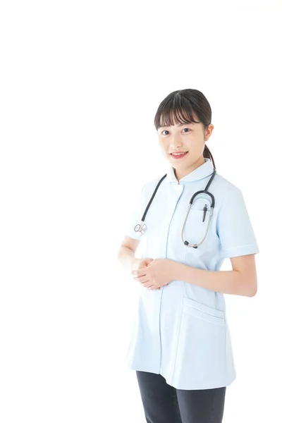 Enfermera Joven Uniforme — Foto de Stock