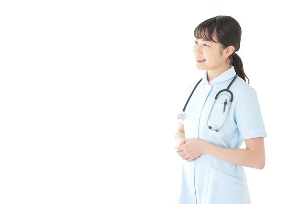 Young Nurse Wearing Nurses Clothing — Stock Photo, Image