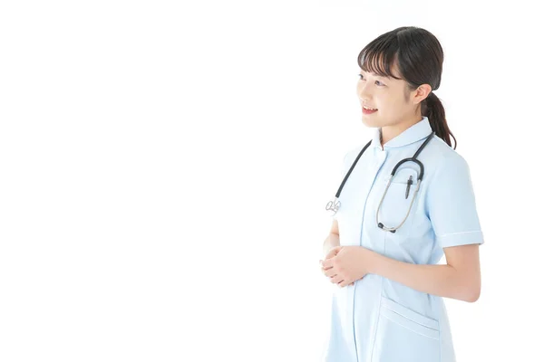 Young Nurse Wearing Nurses Clothing — Stock Photo, Image