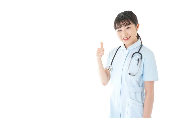Уніформа Молода Азіатська Медсестра — стокове фото