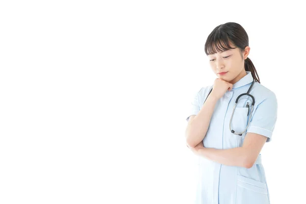 Ung Sjuksköterska Uniform — Stockfoto
