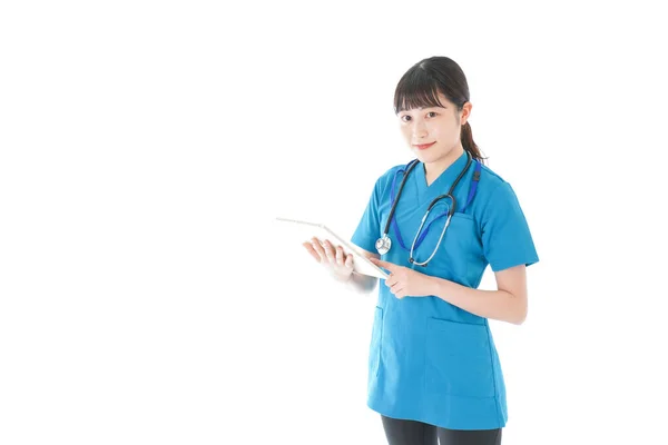 Young Nurse Uniform — Stock Photo, Image