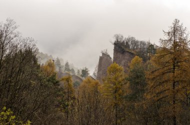 Kaya oluşumu doğal Park, Trentino Alto Adige, İtalya