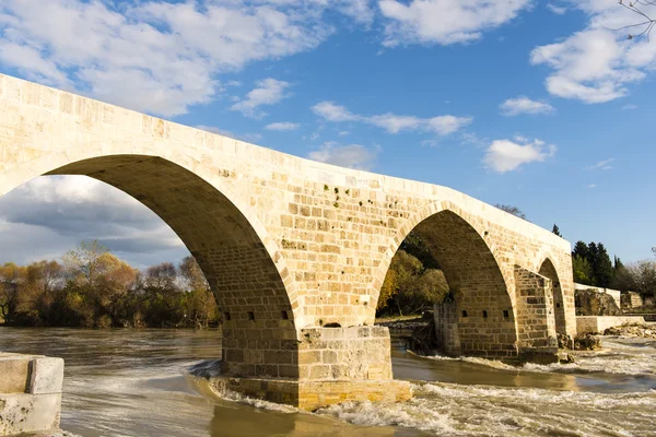 Turcja, Seljuqs mostu w pobliżu Aspendos — Zdjęcie stockowe