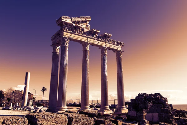 Side, Temple of Apollo, Turkey — Stock Photo, Image
