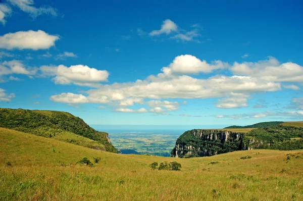 Majestuoso cañón en el sur de Brasil — Foto de Stock