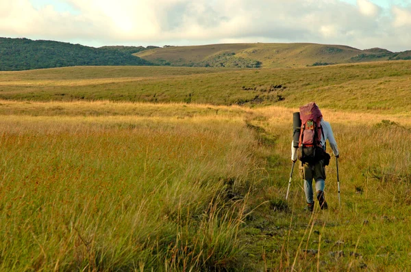 Trekking in southern Brazil — Stock Photo, Image