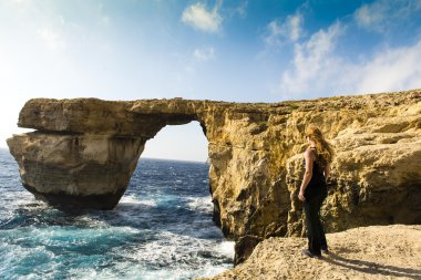 Azure pencere, Gozo, Malta Adaları