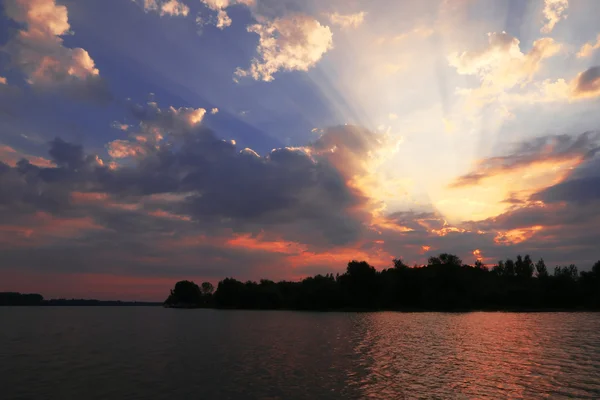Sunrise in the Danube Delta, Romania