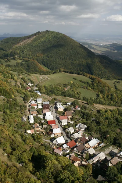 Village in the White Carpathians — Stock Photo, Image