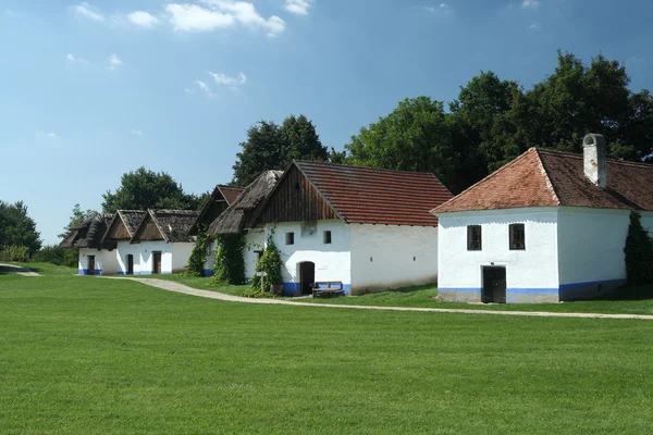 Tradiční vinné sklepy jižní Moravy — Stock fotografie