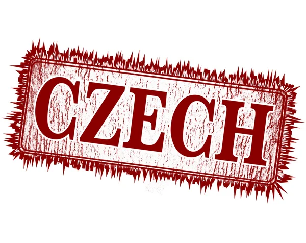 Czech — Stock Vector