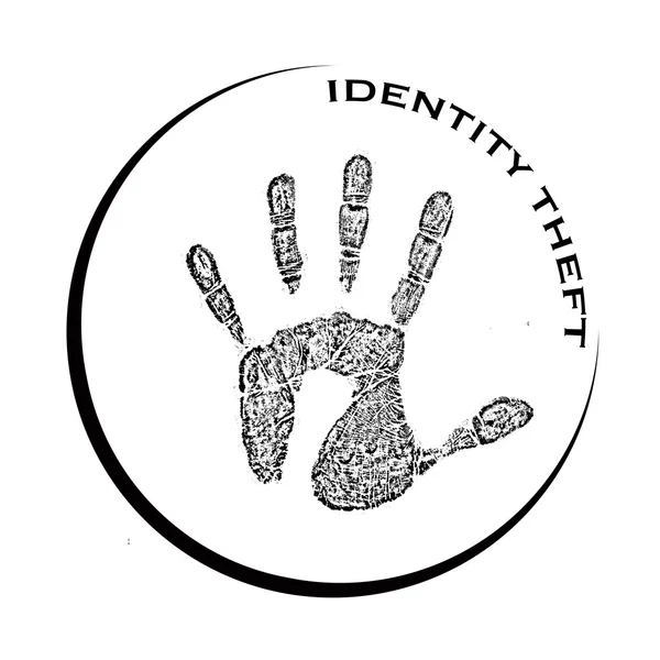 Identity theft — Stock Vector