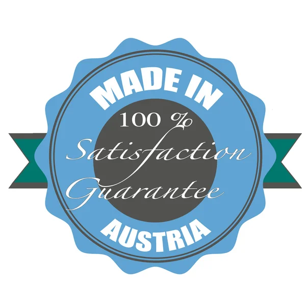 Fabricado en Austria — Vector de stock