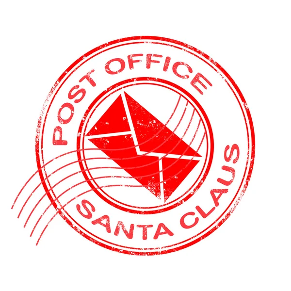 Oficina de correos santa claus — Vector de stock