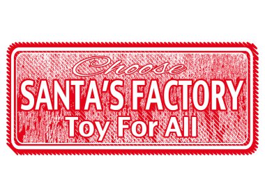 Noel Baba'nın fabrika oyuncak için tüm