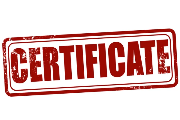 Certificaat — Stockvector
