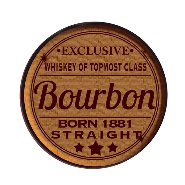 Bourbon — Stockový vektor