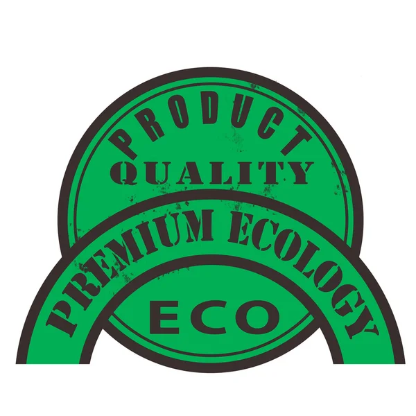 Premium ecology — Stock Vector
