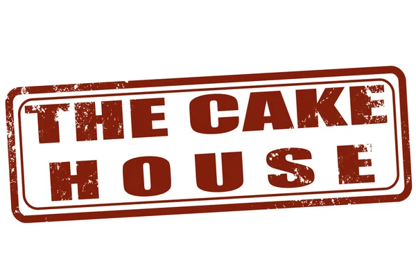 La maison des gâteaux — Image vectorielle