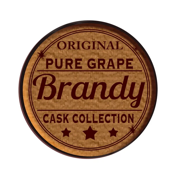 Brandy. — Vetor de Stock