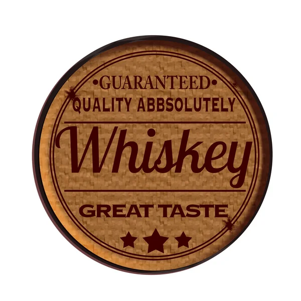 Whiskey — Stock Vector