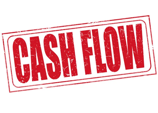 Cash-flow razítko — Stockový vektor