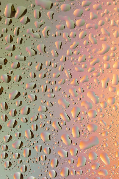 Background color image of water droplets. color image of the liquid droplet with a place for an inscription — Stock Photo, Image