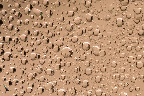 Macro shot of liquid droplets . color background with water drops texture. gradient color — Stock Photo, Image