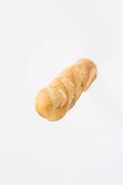 Baguette on a light background with a place for inscription — Stock Photo, Image