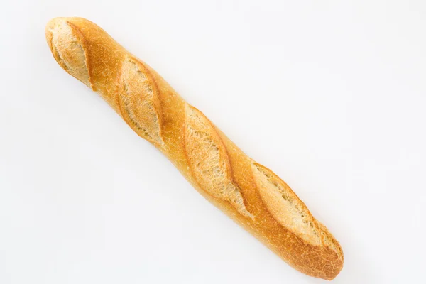 Baguette på en bakgrund med en plats för inskrift — Stockfoto