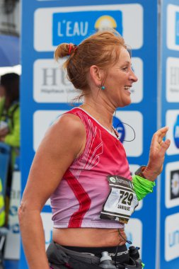 Cenevre, İsviçre, 3 Mart 2015. Maraton 