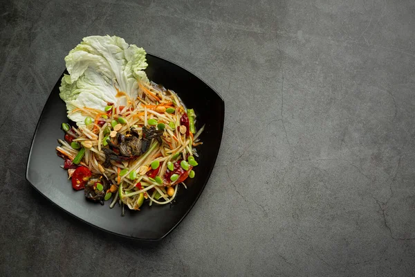 Thai Food Som Tum Papaya Salad — Foto de Stock