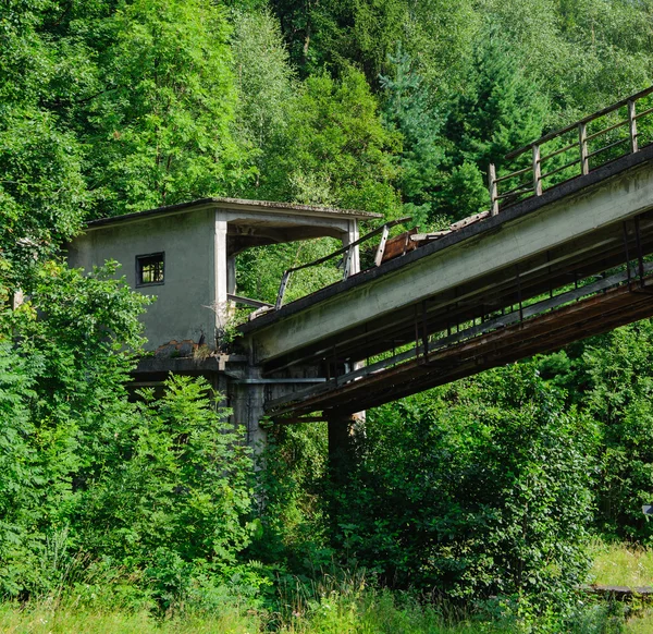 Verlaten ijzer mijn — Stockfoto