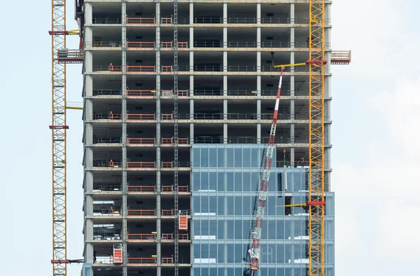 Rascacielos en construcción — Foto de Stock