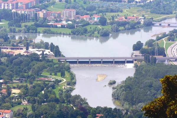 Панорама города — стоковое фото