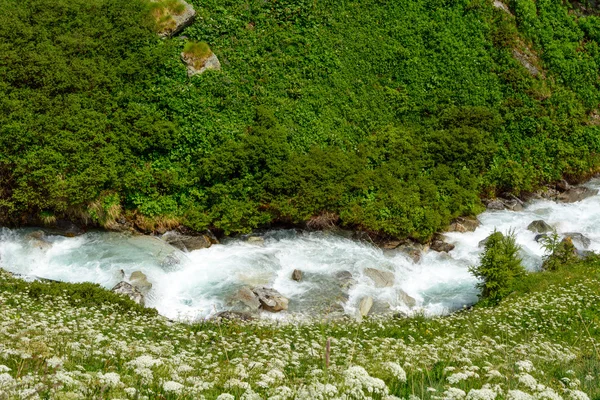 Valley of the matterhorn — Stock Photo, Image