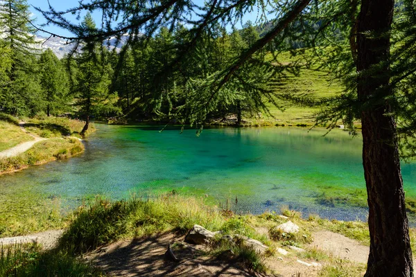 Lac Layet a également dit Blue Lake — Photo