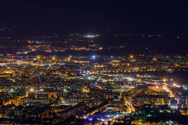 Turin gece Panoraması