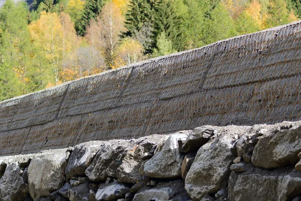 Muro di pietra — Foto Stock