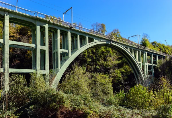 Eisenbahnbrücke — Stockfoto