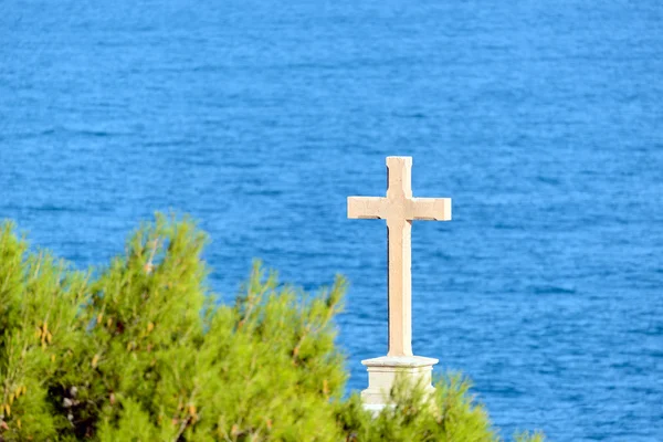 Herdenkingsmunten Cross — Stockfoto