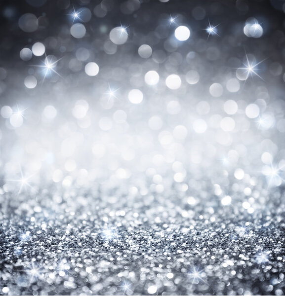 Silver glitter - shiny wallpapers for Christmas Royalty Free Stock Images