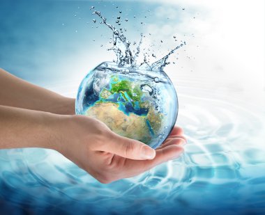 Water conservation in Europe clipart