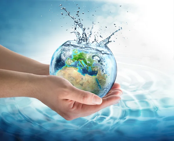 Water conservation in Europe Royalty Free Stock Images