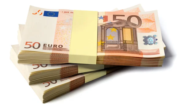Bushs euro - femton tusen euro — Stockfoto