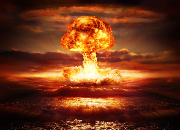 Ядерная бомба в океане
